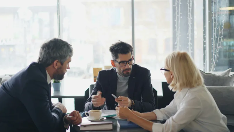 Meeting options configuration panel
